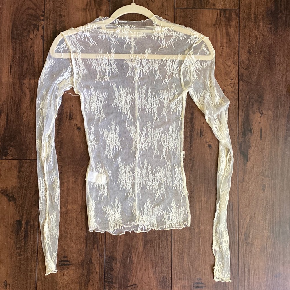 Sheer Lace Top